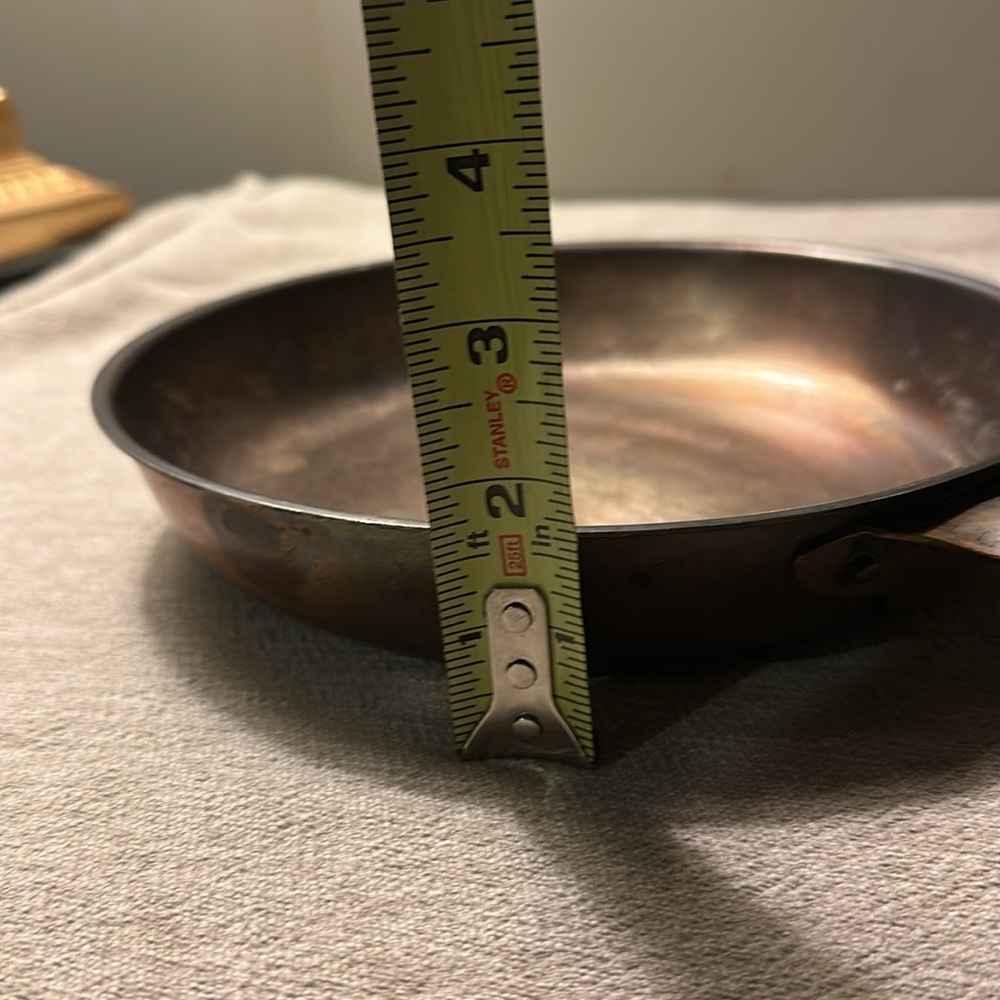 Copper Frying Pan - Picture 10 of 11
